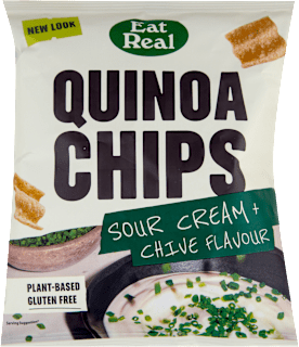 Chips od kinoe sa kiselim kremom I vlašcem Eat Real