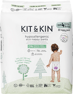 Hypoalergénne plienkové nohavičky, veľkosť 4, pre deti s hmotnosťou 9 – 15 kg KIT&KIN