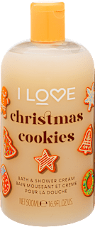 Tus- és habfürdő Karácsonyi süti I love...