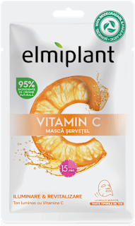 Mască șervețel cu vitamina C Elmiplant