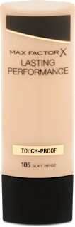 Alapozó Lasting Performance, Soft Beige 105 MAX FACTOR