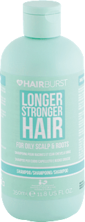 Šampón na mastné korienky vlasov Longer Stronger Hair HAIRBURST