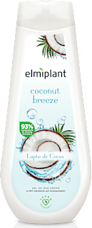 Gel de duș cremă Coconut Breeze Elmiplant