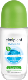 Deodorant antiperspirant roll on hyaluronic Elmiplant