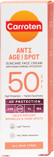 Anti Age Spot krema za lice SPF 50 Carroten
