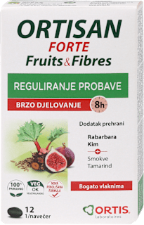 Ortisan Forte tablete za reguliranje probave ORTIS