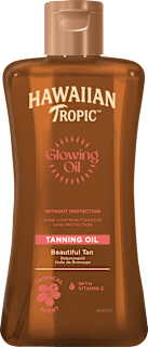 Bräunungsöl glowing oil beautiful tan Hawaiian Tropic