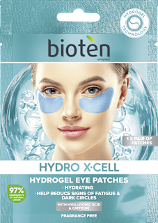 HYDRO X-CELL HYDROGEL maska za područje oko očiju, 1 par bioten