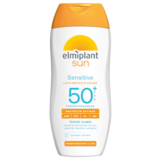Loțiune senzitivă pentru protecție solară cu SPF50 Elmiplant