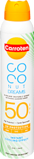 Napozó spray SPF50 Cocconut Dreams Carroten