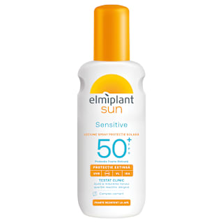 Loțiune senzitivă pentru protecție solară cu SPF50 Elmiplant