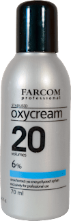 oxycream hidrogen 6%, 20 volumes FARCOM