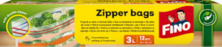 Zip vrecká 3l FINO
