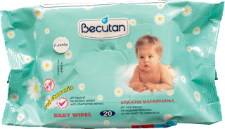 Baby vlažne maramice Becutan