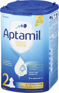 Nadaljevalno mleko za dojenčke Cesar Biotik 2, 6-12 m Aptamil