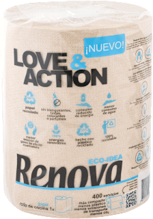 Papierová rolka, kuchynské utierky Love & Action Renova