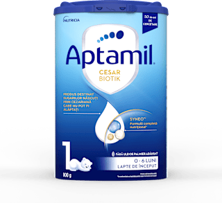 Lapte praf de început, 0-6 luni  Aptamil