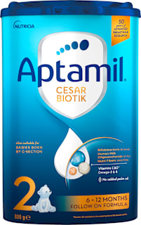 Преходно мляко за кърмачета Cesar Biotik 2 ( от 6 месеца до 12 месеца) Aptamil