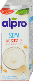 Sójový nápoj, nesladený alpro