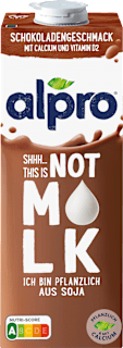 Sojadrink Shhh… This is not Milk Schokolade alpro