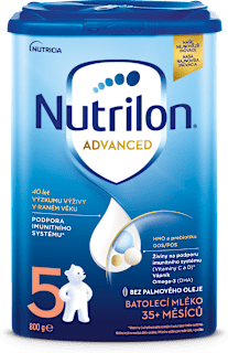 Mliečny nápoj pre malé deti Advanced 5 Nutrilon
