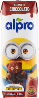 Bevanda di soia minions gusto cioccolato alpro