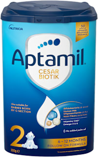 CESAR BIOTIK  2 prelazna mlečna formula za odojčad rođenu carskim rezom, od 6 do 12 meseci Aptamil