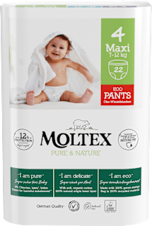 plenkové kalhotky Pure, velikost 4 Maxi Moltex