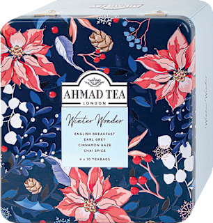 Коледна кутия микс чай Winter Wonder, (40x2g) AHMAD TEA