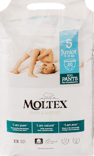 Pure bugyipelenka, 5-ös méret,  9-14kg Moltex