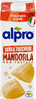 Bevanda a base di mandorla senza zuccheri  alpro