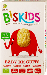 Keks Natural za decu, od 6+ meseci BisKids