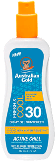 Sprej za zaščito pred soncem Fresh & Cool, ZF 30 Australian Gold