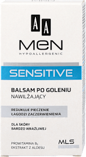 Balsam po goleniu nawilżający do skóry bardzo wrażliwej AA Men