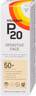Sensitive napozó arckrém FF50+ Riemann P20