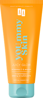 Peeling do ciała, rozświetlający enzymatyczny Juicy Glow YOU.mmy Skin   AA