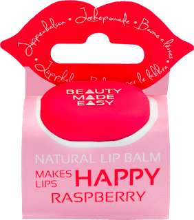 balzám na rty Raspberry  BEAUTY MADE EASY