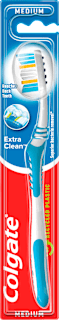 Periuta de dinti Extra Clean Medium, cu peri de duritate medie Colgate