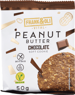 Sušienka Peanut Butter Soft Cookie Chocolate FRANK&OLI