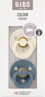 Suzete latex 6 luni ivory petrol  BIBS