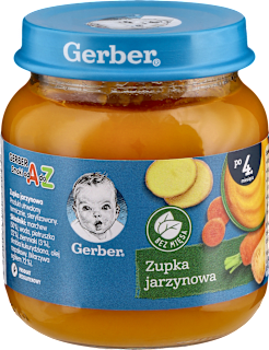 Obiadek zupka jarzynowa  Gerber