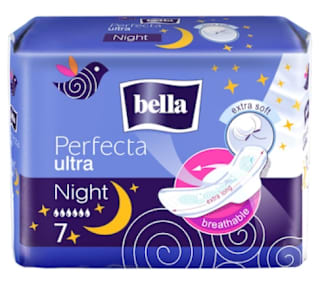 Нощни превръзки с крилца Perfecta Ultra Night Extra Soft  bella