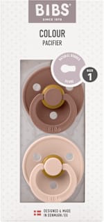 Suzete latex 0 luni woodchuck blush BIBS
