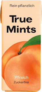 Pastillen, Pfirsich, zuckerfrei  True Mints