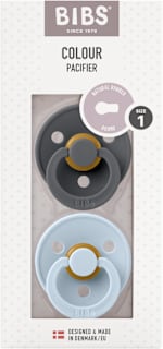 Suzete latex 0 luni iron baby blue  BIBS