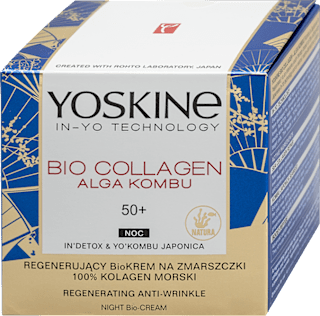 Bio Collagen Alga Kombu noćna krema protiv bora 50+ Yoskine