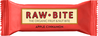 Barretta biologica mela e cannella RAW BITE