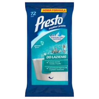 Vlažne maramice za čišćenje kupatila Presto