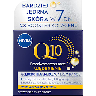 Krem przeciwzmarszczkowe ujędrnienie na noc Q10 NIVEA