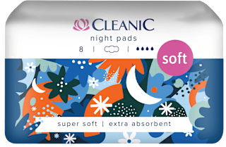Podpaski Soft Night  Cleanic